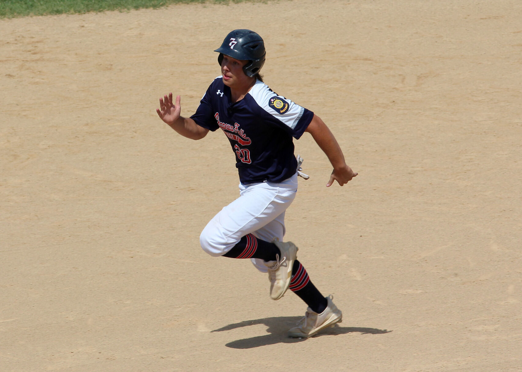 Chippewa Falls Post 77 senior legion baseball vs Superior Post 435 7-19-22